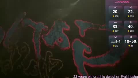 Snapshot of 1000and1nights_ chatting on June 14, 2026, 3:58 pm Aishe online show from June 14, 2026, 3:58 pm