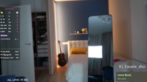 Marie online show from September 10, 2025, 6:08 pm