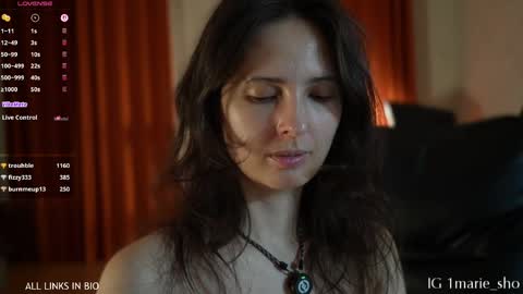 Snapshot of 1mari_01 chatting on May 20, 2026, 9:54 pm Marie online show from May 20, 2026, 9:54 pm