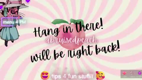 Peach online show from June 10, 2026, 2:56 am