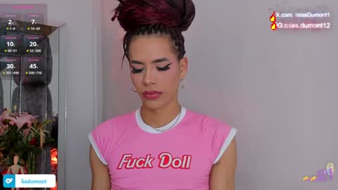 Snapshot of aivadumont chatting on December 6, 2024, 12:12 am Queen Dumont online show from December 6, 2024, 12:12 am