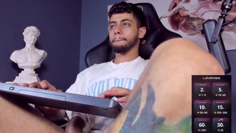 Snapshot of alessandro_duty chatting on December 5, 2024, 7:05 am Alessandro INDEPENDENT MODEL online show from December 5, 2024, 7:05 am