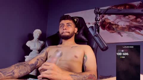 Snapshot of alessandro_duty chatting on January 6, 2025, 5:52 am Alessandro INDEPENDENT MODEL online show from January 6, 2025, 5:52 am