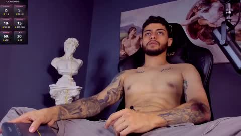 Snapshot of alessandro_duty chatting on February 22, 2025, 4:40 am Alessandro INDEPENDENT MODEL online show from February 22, 2025, 4:40 am