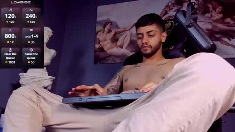 Snapshot of alessandro_duty chatting on March 7, 2025, 2:36 am Alessandro INDEPENDENT MODEL online show from March 7, 2025, 2:36 am