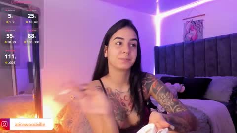 Snapshot of alicewoodville chatting on February 3, 2025, 6:17 pm Alice online show from February 3, 2025, 6:17 pm