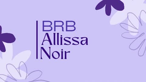 Snapshot of allissa_noir chatting on June 27, 2026, 2:16 am Allissa online show from June 27, 2026, 2:16 am