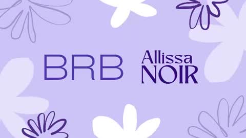 Snapshot of allissa_noir chatting on July 18, 2026, 3:33 am Allissa online show from July 18, 2026, 3:33 am