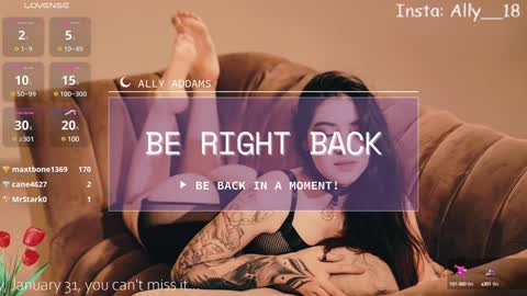 Ally  online show from January 29, 2025, 6:54 am