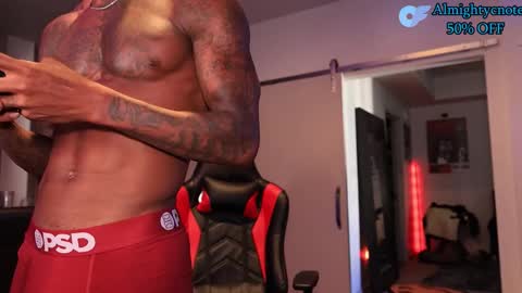 Almightycnote online show from March 19, 2026, 11:31 pm