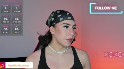 Hazel Bowie online show from December 21, 2025, 10:06 pm