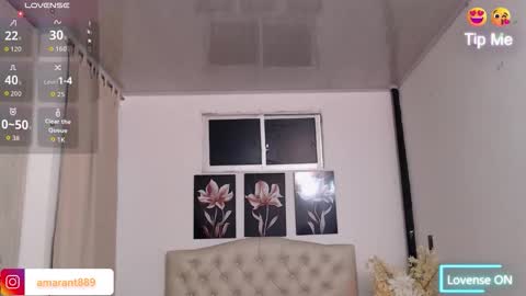 Amaranta online show from January 13, 2026, 12:21 pm