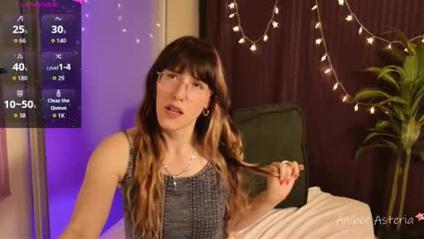 Amber Asteria online show from October 22, 2025, 4:46 am