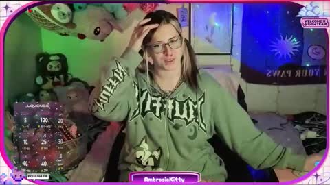 Snapshot of ambrosiakitty chatting on April 26, 2026, 7:50 am Ambrosia online show from April 26, 2026, 7:50 am