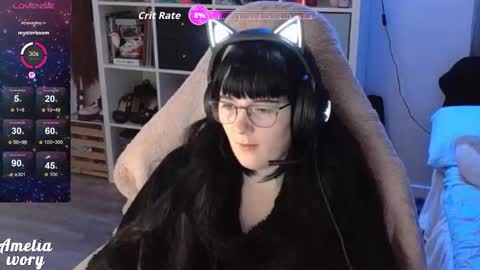 Snapshot of ameliaivory chatting on October 15, 2025, 6:46 am ameliaivory online show from October 15, 2025, 6:46 am