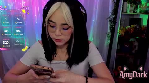 Snapshot of amydarkk chatting on October 7, 2025, 5:10 pm Amy online show from October 7, 2025, 5:10 pm