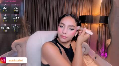 Snapshot of anahi_curlie1 chatting on June 4, 2026, 11:05 am Anahi Curlie online show from June 4, 2026, 11:05 am