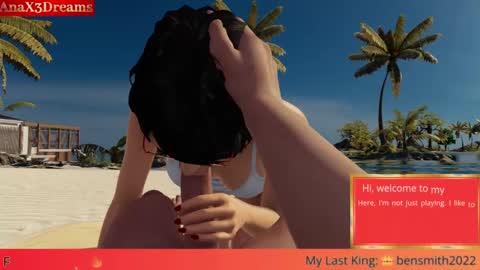 Snapshot of anax3dreams chatting on February 12, 2025, 7:45 pm AnaX3Dreams online show from February 12, 2025, 7:45 pm