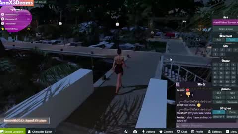 Snapshot of anax3dreams chatting on February 15, 2025, 1:21 am AnaX3Dreams online show from February 15, 2025, 1:21 am