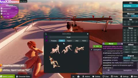 Snapshot of anax3dreams chatting on February 18, 2025, 1:55 pm AnaX3Dreams online show from February 18, 2025, 1:55 pm