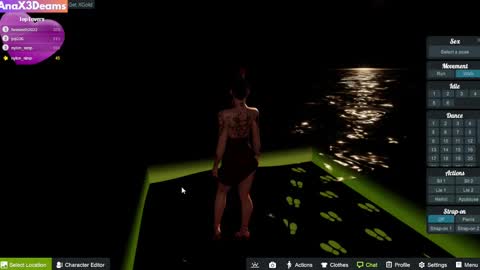 Snapshot of anax3dreams chatting on February 19, 2025, 2:33 am AnaX3Dreams online show from February 19, 2025, 2:33 am