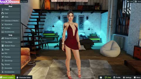 Snapshot of anax3dreams chatting on February 19, 2025, 6:32 pm AnaX3Dreams online show from February 19, 2025, 6:32 pm