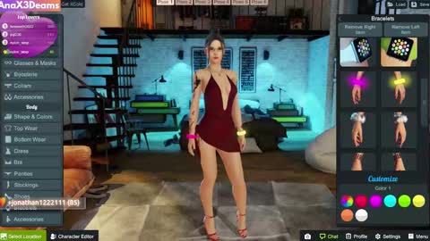 Snapshot of anax3dreams chatting on February 20, 2025, 2:46 pm AnaX3Dreams online show from February 20, 2025, 2:46 pm