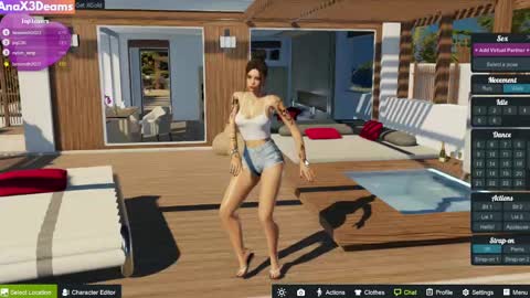 Snapshot of anax3dreams chatting on February 25, 2025, 5:25 pm AnaX3Dreams online show from February 25, 2025, 5:25 pm