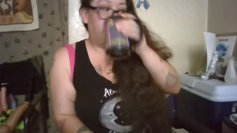 Snapshot of angelshempire420 chatting on April 18, 2026, 2:21 pm Angel and Mark online show from April 18, 2026, 2:21 pm