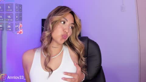 Snapshot of anna_loveu chatting on January 8, 2025, 7:45 pm Ana Lucia online show from January 8, 2025, 7:45 pm