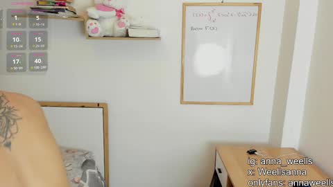  Anna Weells  online show from February 17, 2026, 12:12 pm