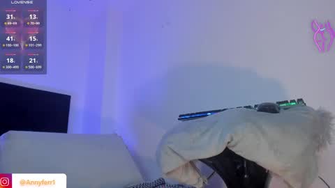 Snapshot of anny_ferrer1 chatting on May 14, 2026, 7:09 pm Hello Open Pvt Moans from lovense Tell me Fav 14 34 69 Especial level 34 online show from May 14, 2026, 7:09 pm