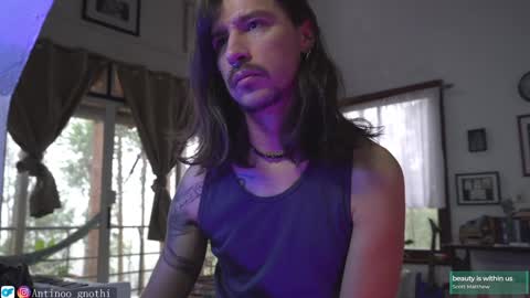 Snapshot of antinoo_gnothi chatting on January 7, 2025, 12:09 pm Antinoo Gnothi online show from January 7, 2025, 12:09 pm