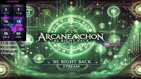 Snapshot of arcanearchon chatting on January 23, 2025, 6:03 pm Arcane Archon online show from January 23, 2025, 6:03 pm