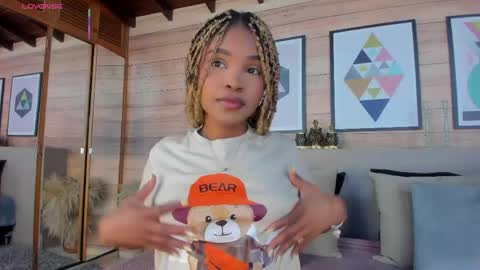 Aria Foster online show from March 9, 2026, 3:54 am