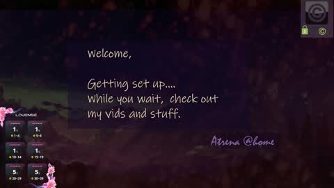 Atrena online show from October 21, 2025, 2:23 am