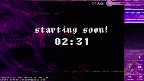 Aurora  Aura online show from December 14, 2024, 4:01 am
