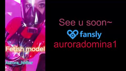 Snapshot of aurora_hotter chatting on July 13, 2026, 5:27 pm Miss A Fansly - Auroradomina1 online show from July 13, 2026, 5:27 pm