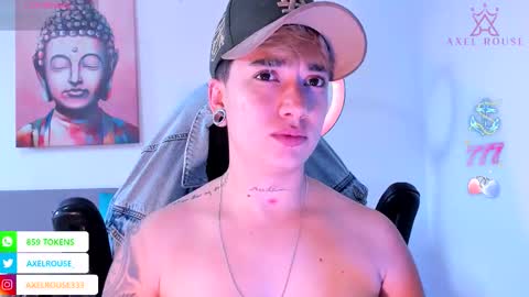 Axel Rouse online show from March 19, 2026, 7:07 pm