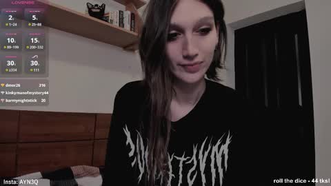 AYNEK        fansly  online show from March 2, 2025, 1:15 am