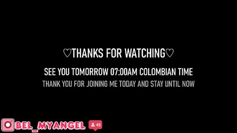 In instagran bel myangel online show from December 13, 2025, 7:53 pm