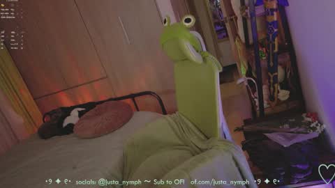   Im Nym  Justa nymph on twitter and IG online show from April 2, 2026, 11:46 pm