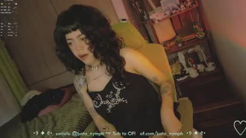   Im Nym  Justa nymph on twitter and IG online show from April 23, 2026, 10:56 pm