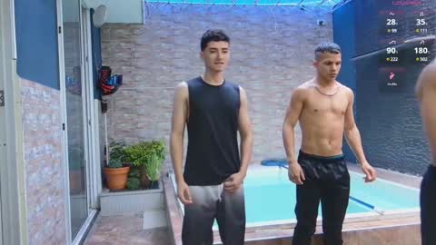 Snapshot of boysgang_sex chatting on February 20, 2025, 2:35 pm Angelo Mark Fernando Taylor online show from February 20, 2025, 2:35 pm