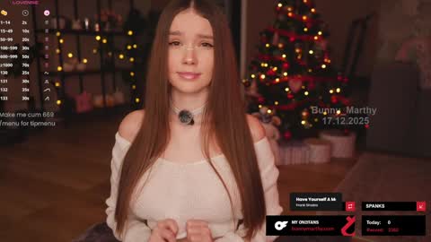 Snapshot of bunny_marthy chatting on December 17, 2025, 5:08 pm Maddie Next stream online show from December 17, 2025, 5:08 pm