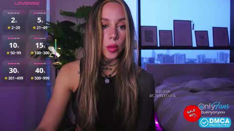 Snapshot of bunnyonyx chatting on October 24, 2025, 10:17 pm Stephanie Next stream TUESDAY 6pm PDT online show from October 24, 2025, 10:17 pm