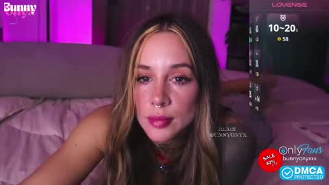 Snapshot of bunnyonyx chatting on November 1, 2025, 10:56 pm Stephanie Next stream TUESDAY 6pm PDT online show from November 1, 2025, 10:56 pm