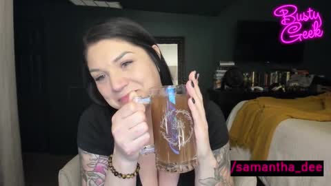 Samantha Dee online show from February 17, 2026, 3:36 am