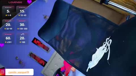 Snapshot of camila_hott1 chatting on January 19, 2025, 6:00 pm Cami vazques online show from January 19, 2025, 6:00 pm