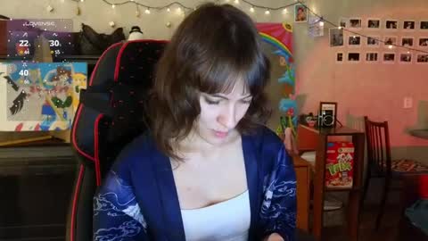 Snapshot of cassiecurl chatting on January 24, 2025, 8:00 pm Cassie I really want Lovense Camera - check my wishlist    online show from January 24, 2025, 8:00 pm